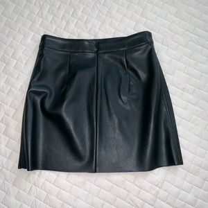 Forever 21 faux leather skirt